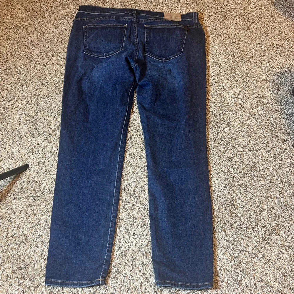 J. Crew Denim Jeans Dark Wash Slim Fit Everyday Casual‎ Size 34